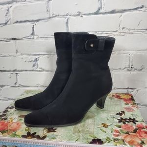 Stuart Weitzman Black Ankle Boots